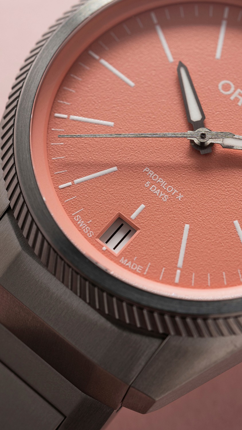 ORIS  Мужские швейцарские часы, автоматический механизм, титан, 39 мм